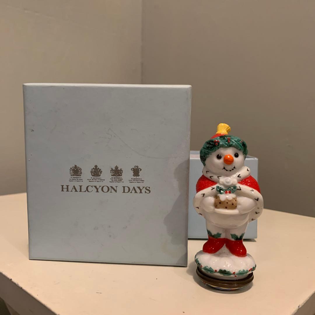 HALCYON DAYS スノー置き物