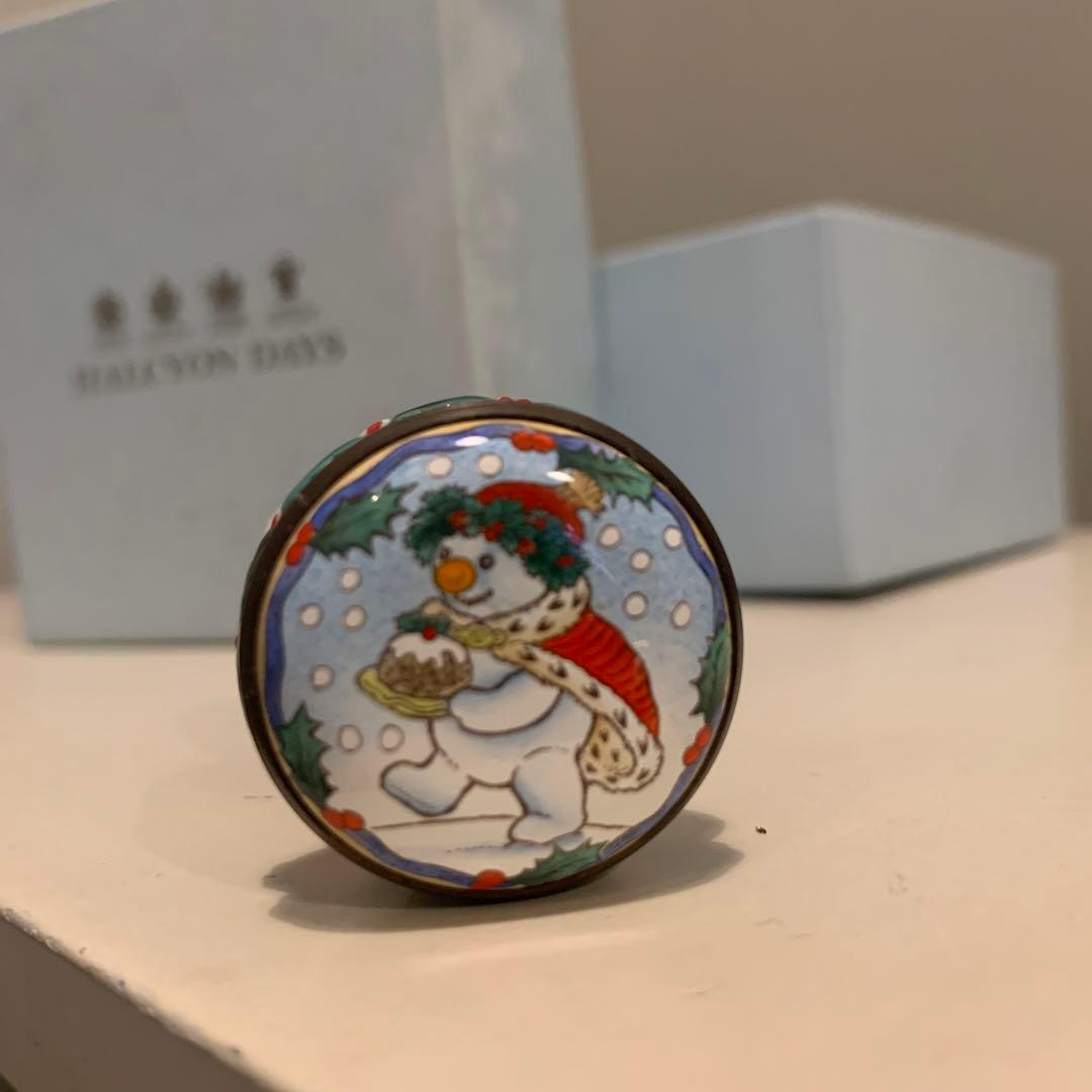 HALCYON DAYS スノー置き物