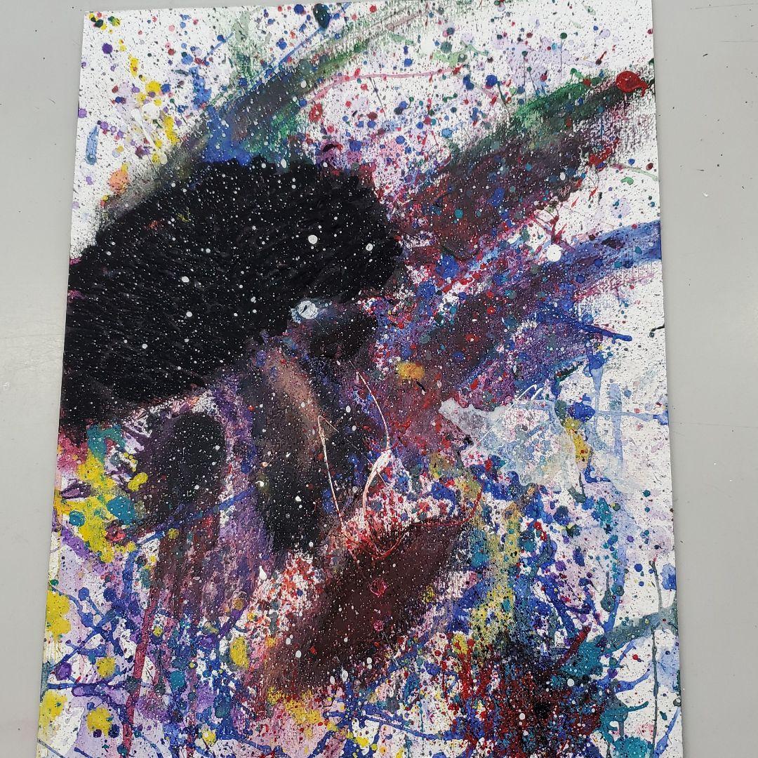 《絵画 》ジャクソンポロック  号泣