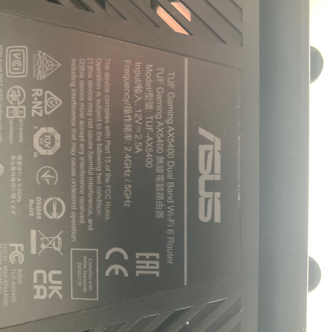 ASUS TUF Gaming AX5400 無線LANルータージャンク