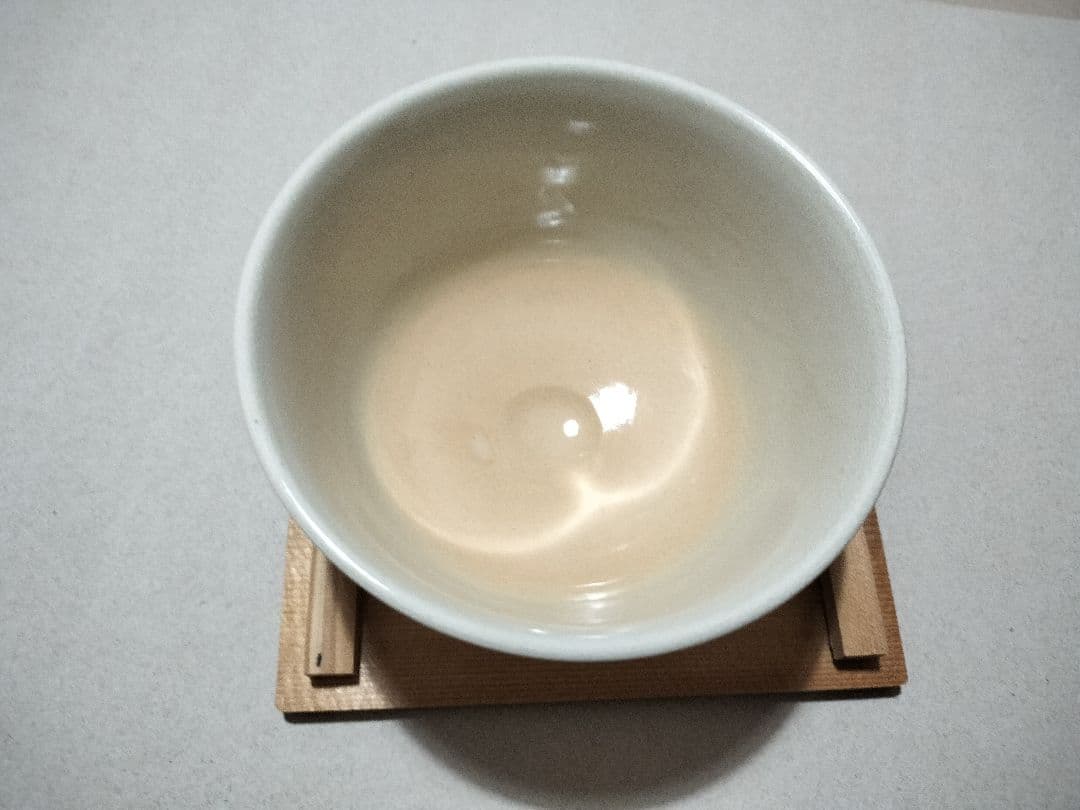 京焼 手塚桐鳳 仁清写猫柳 金彩 色絵 茶碗 共箱