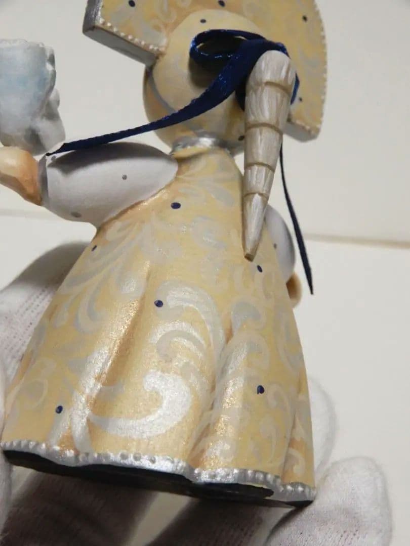 スヴェトラーナ・ニコラエヴァ　～ ミニドール【青】 ～　マトリョーシカ　作家もの