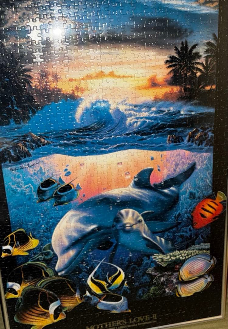 ジグソー完成品 C.R.ラッセン　 　 　　マザーズラブIIパネルビッグサイズ