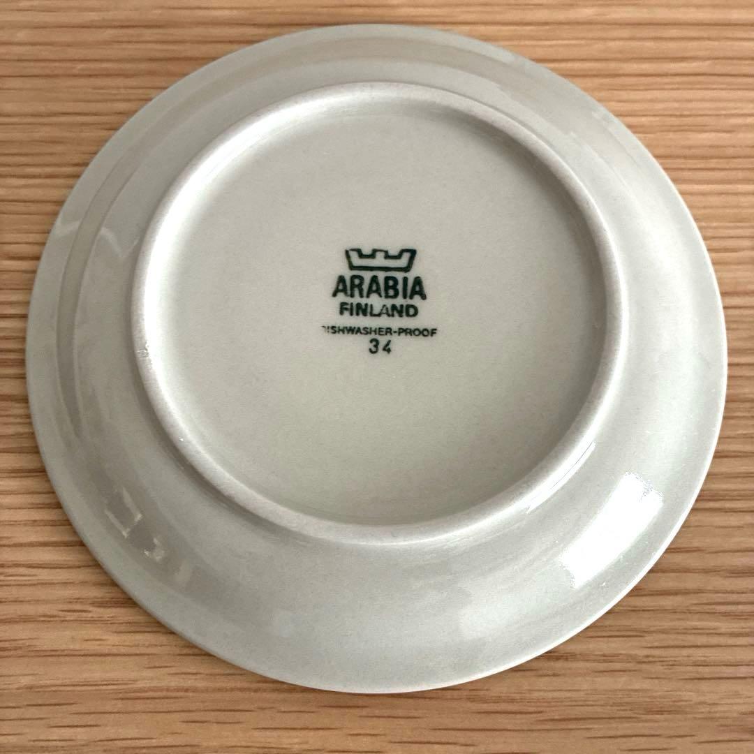 希少　ARABIA　タイカ　カップ&ソーサー　プレート付き