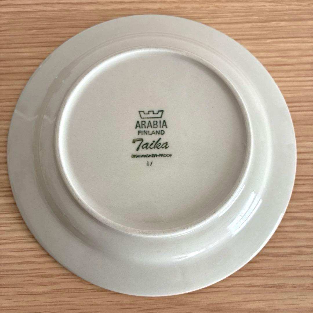 希少　ARABIA　タイカ　カップ&ソーサー　プレート付き