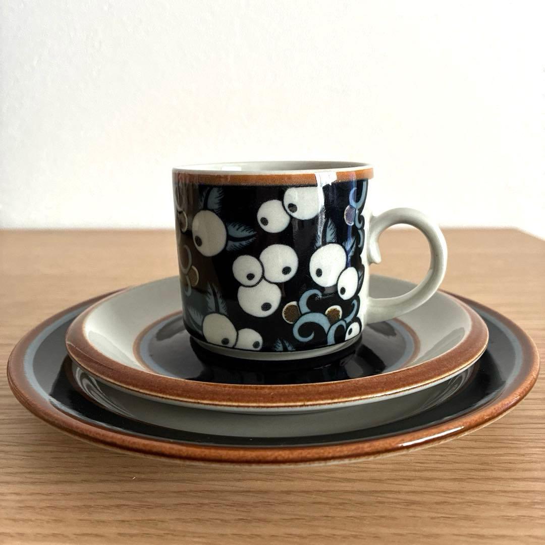 希少　ARABIA　タイカ　カップ&ソーサー　プレート付き