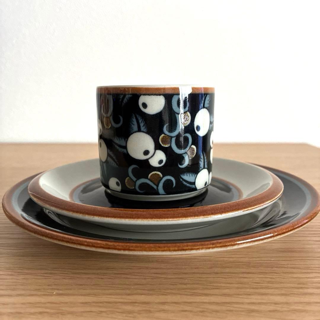 希少　ARABIA　タイカ　カップ&ソーサー　プレート付き