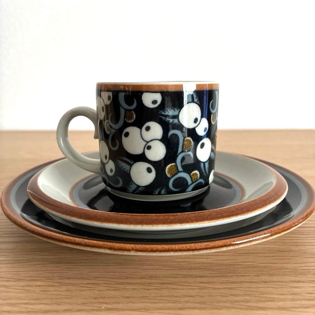 希少　ARABIA　タイカ　カップ&ソーサー　プレート付き