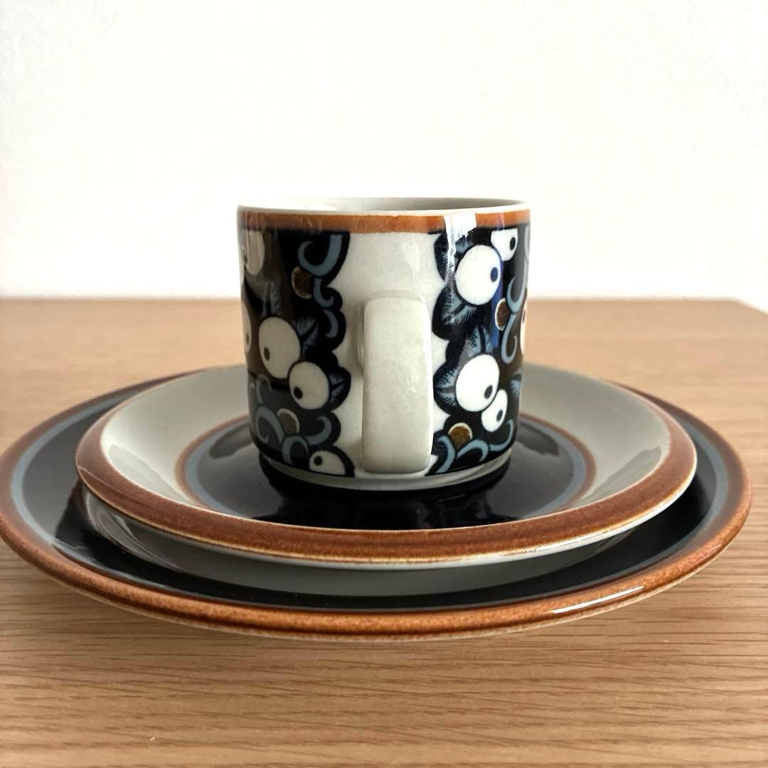 希少　ARABIA　タイカ　カップ&ソーサー　プレート付き