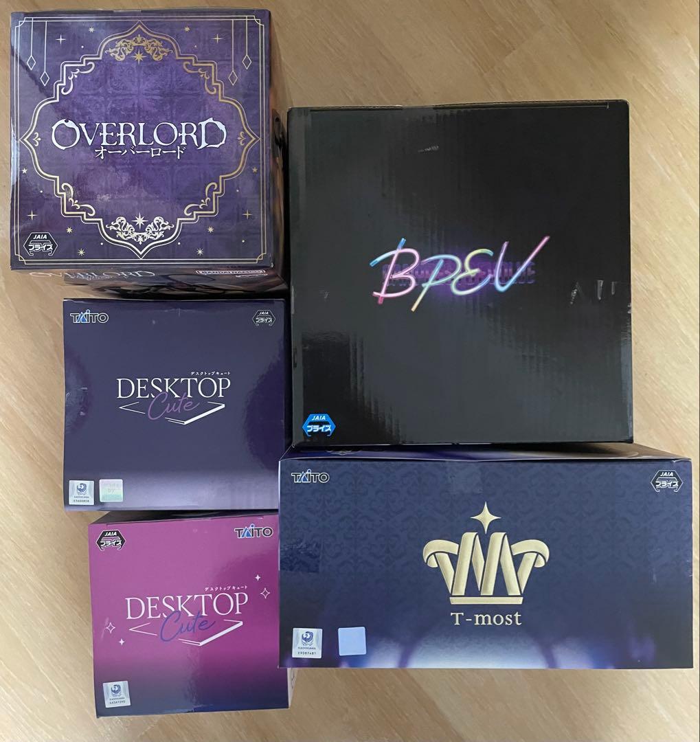 オーバーロード アルベド フィギュア 5種セット 新品未開封