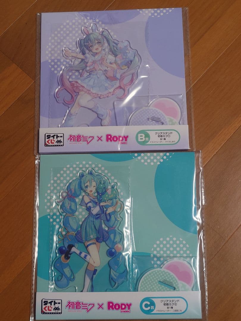 タイトーくじ 初音ミク✕RODY LH賞+B賞+C賞set