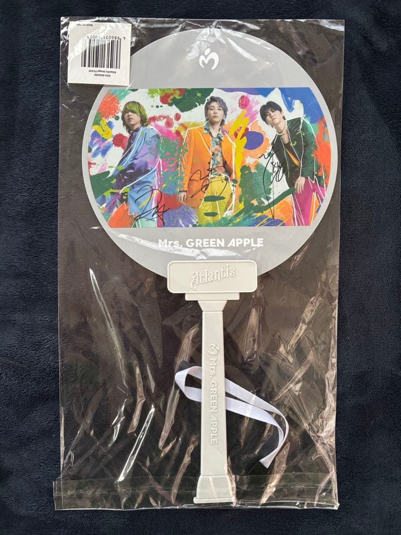 Mrs.GREENAPPLE サイン入りうちわ 本物保証