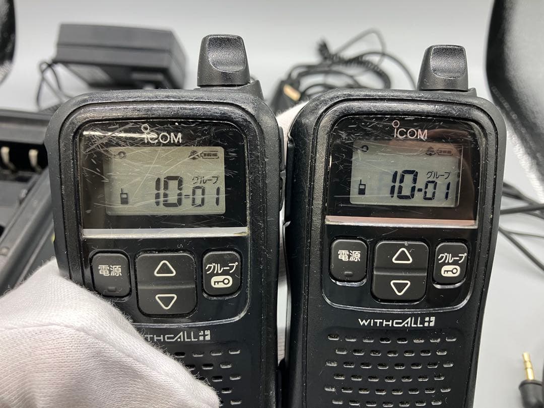 インカム IC-4110 トランシーバー 2台 動作品【2639】