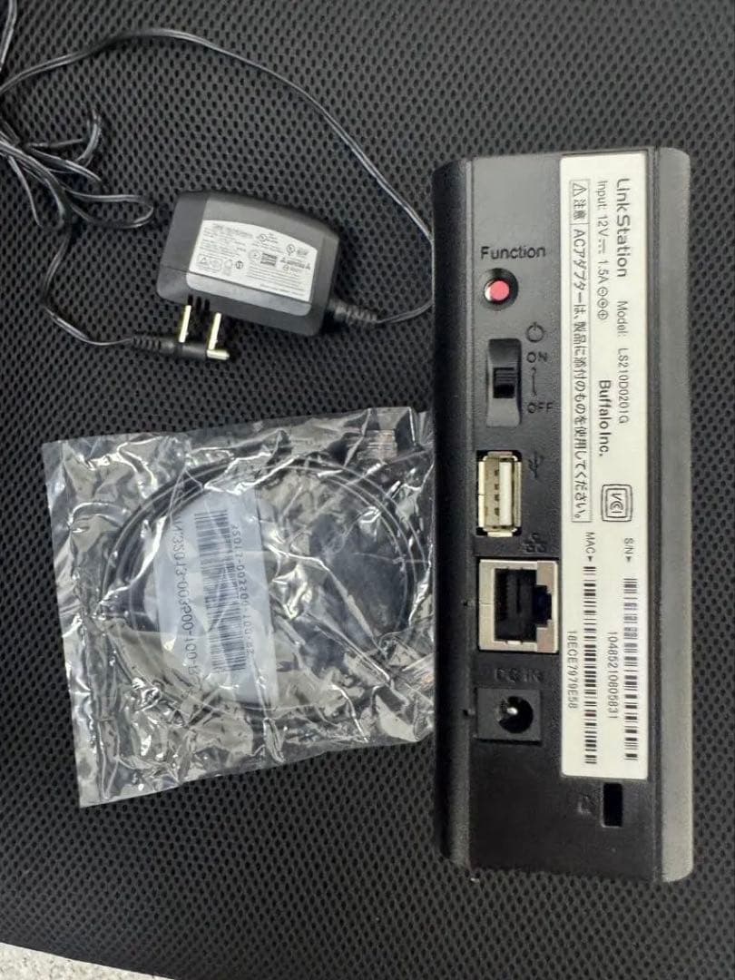BUFFALO NAS ネットワークHDD 2TB LS210D0201G