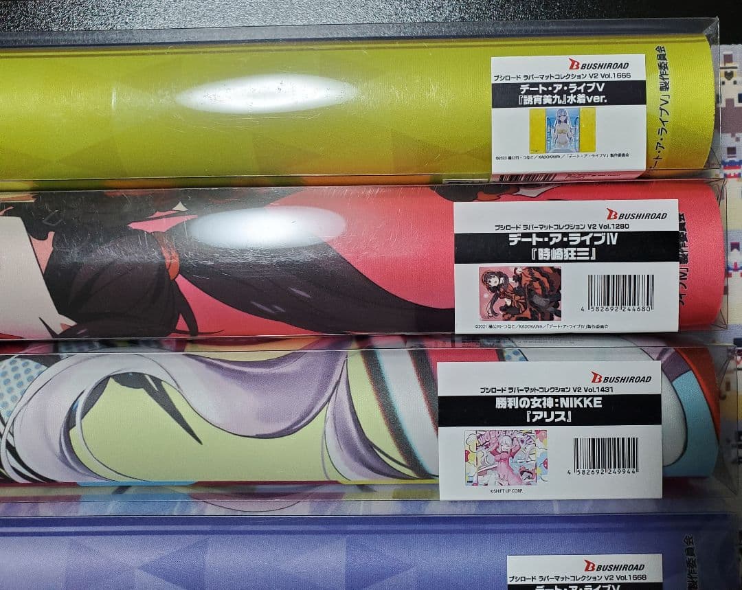 ブシロードラバーマットコレクション　イラストプレイマットNT　まとめ売り　未開封