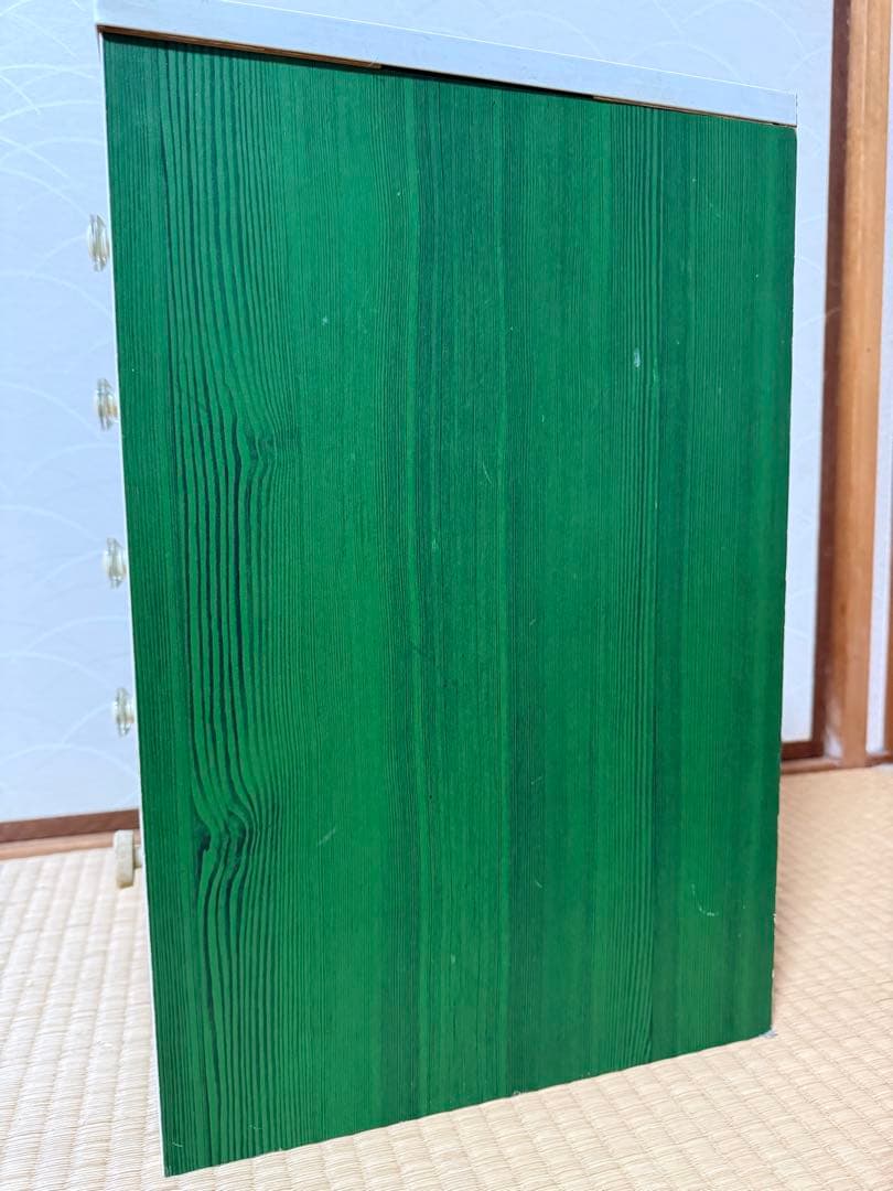 レトロポップ 5段小引出し 昭和レトロ 小物入れ 収納 当時物