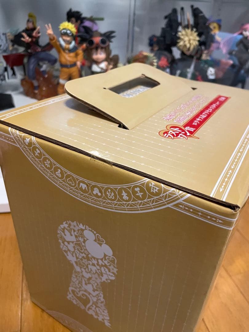 キングダムハーツ　一番くじ　ラストワン賞　ロクサス&アクセルスタチュー