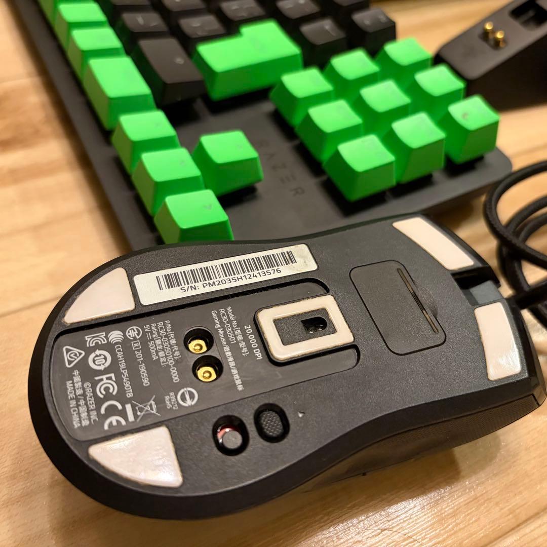 Razer メカニカルキーボード キーキャップ マウス セット