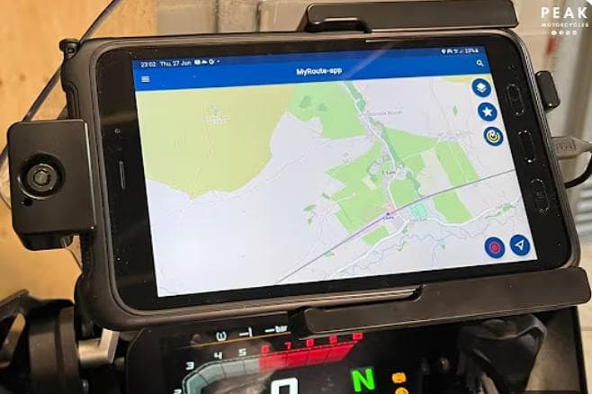 Galaxy Tab Active 2,3,5　タブレットマウント 鍵付