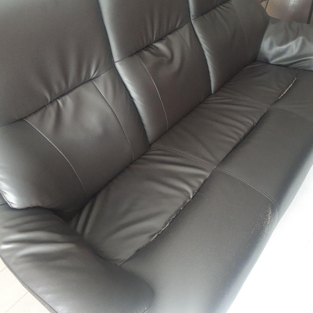 3人掛けソファー　ニトリ　コウテイ　Nシールド