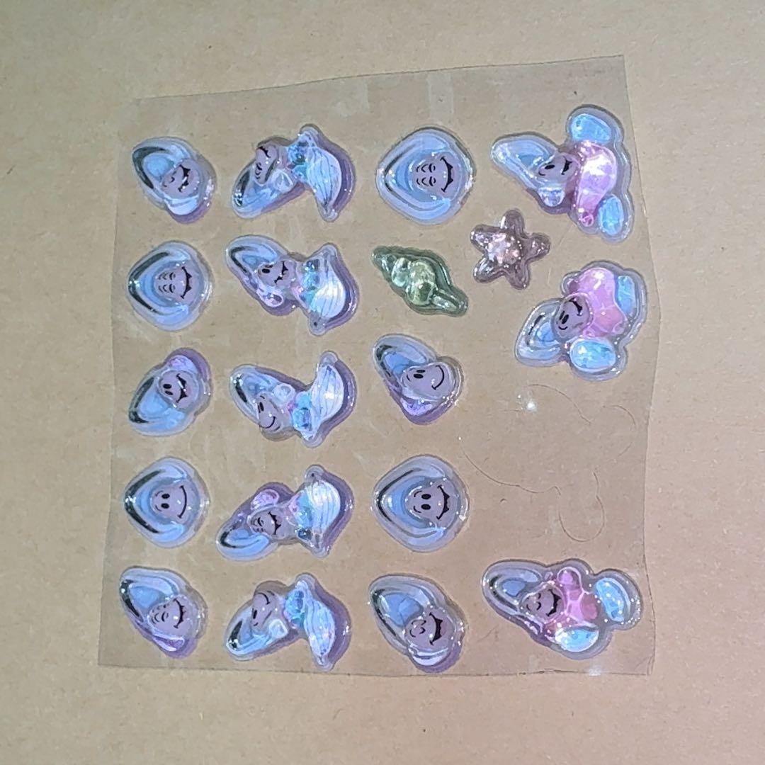 ボンボンドロップシール ズートピア くまのプーさん スヌーピーモンスターズインク