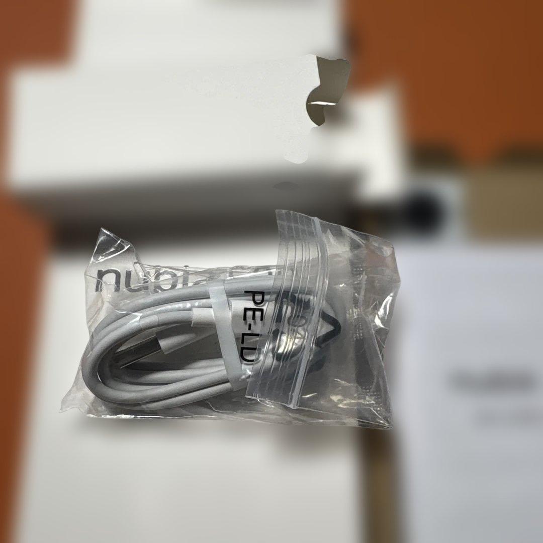 nubia S2R 本体 ホワイト　2026/2/14新品購入【未使用品】