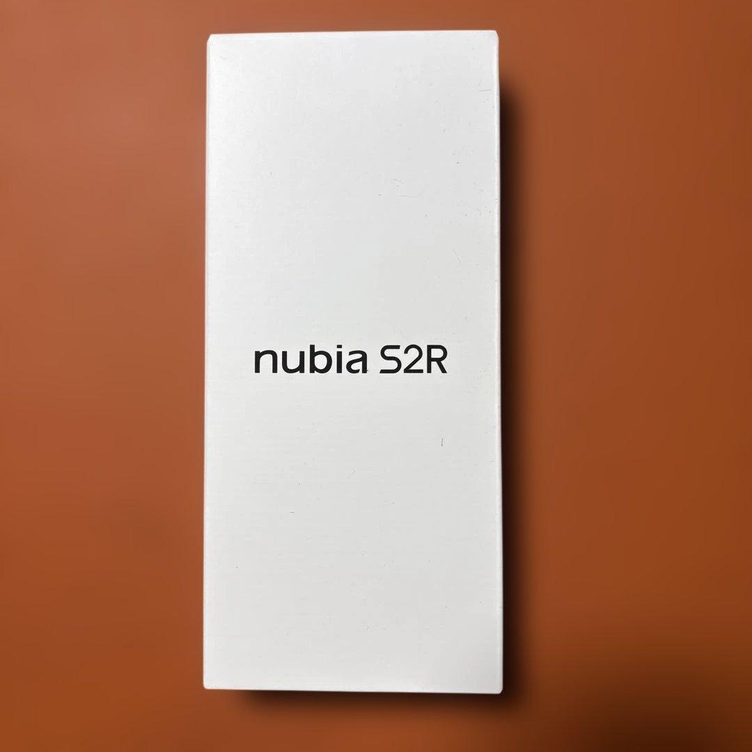 nubia S2R 本体 ホワイト　2026/2/14新品購入【未使用品】