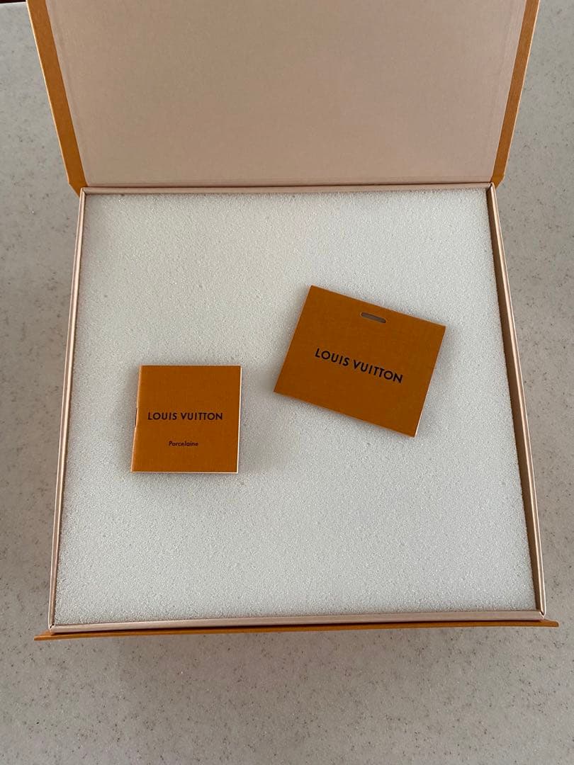 【未使用】LOUIS VUITTONヴィヴィエンヌ 陶磁器カップ プレートセット