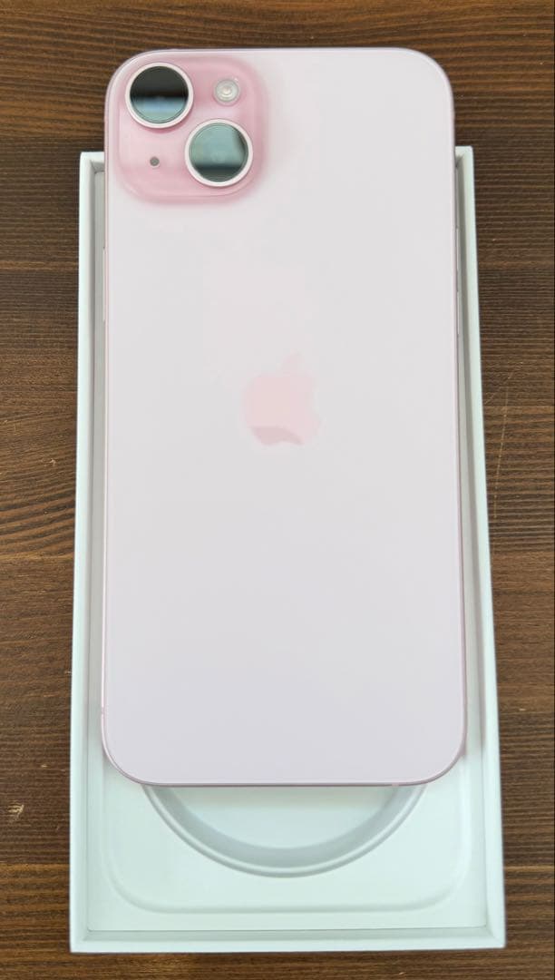 Apple iPhone 15Plus ピンク 本体　バッテリー容量95%