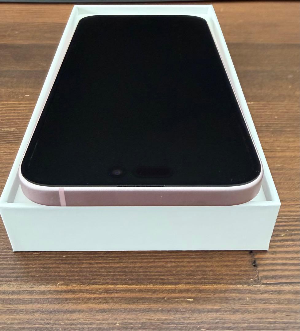 Apple iPhone 15Plus ピンク 本体　バッテリー容量95%