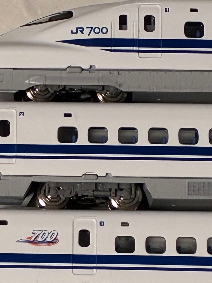 700系東海道山陽新幹線14両　tomix ライト点灯2両動力動作確認済