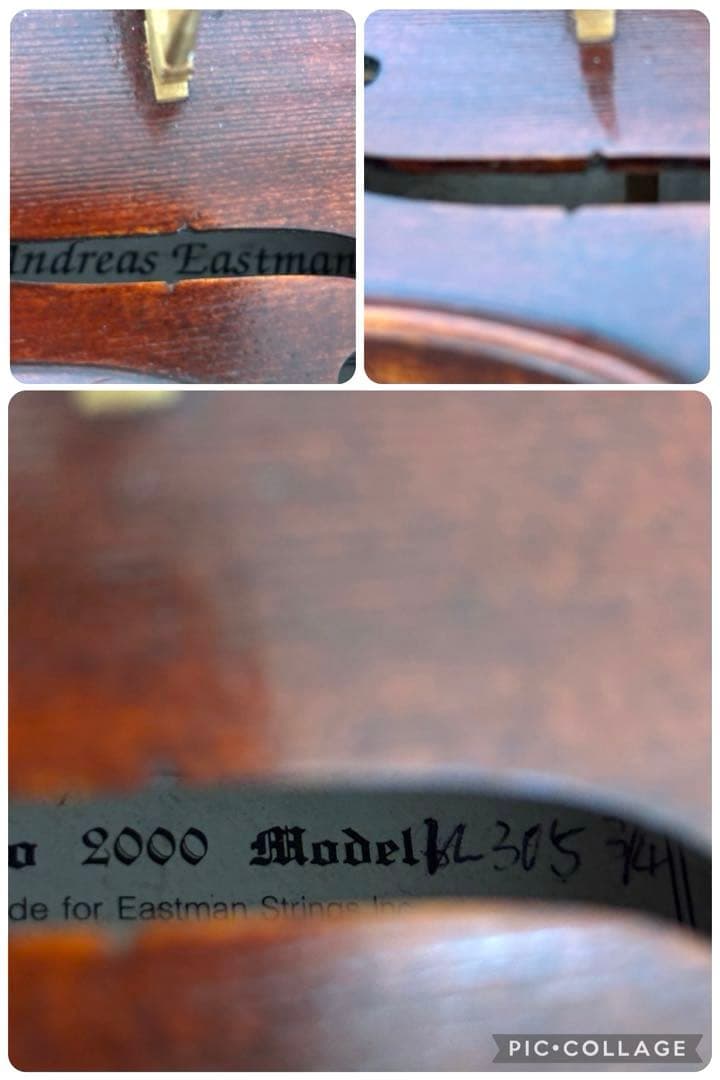 【良音豊響】イーストマン バイオリン　VL-305 3/4 2000年