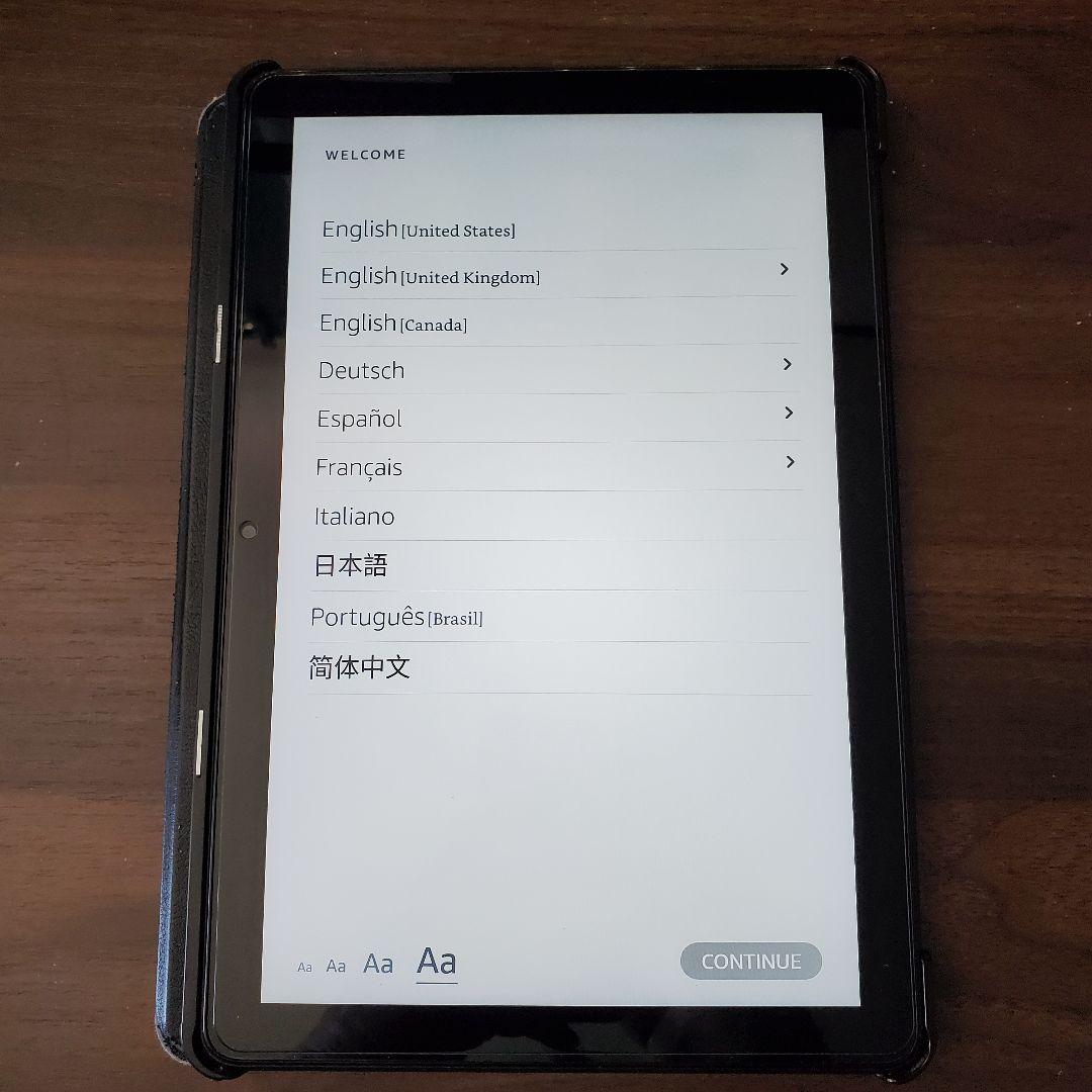 Fire HD 10タブレット