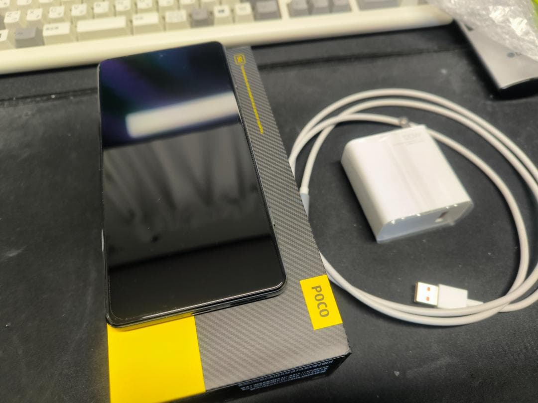 POCO F4 GT シルバー 本体 元箱付き(12GB/256GB)