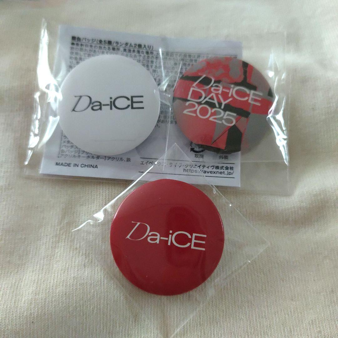 Da-iCE カプセルトイ メタルキーホルダー 缶バッジ