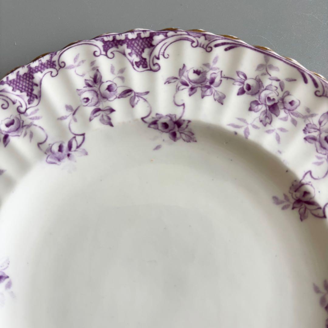 フランス製アンティーク　Chevilly France　美しいプレート【稀少品】