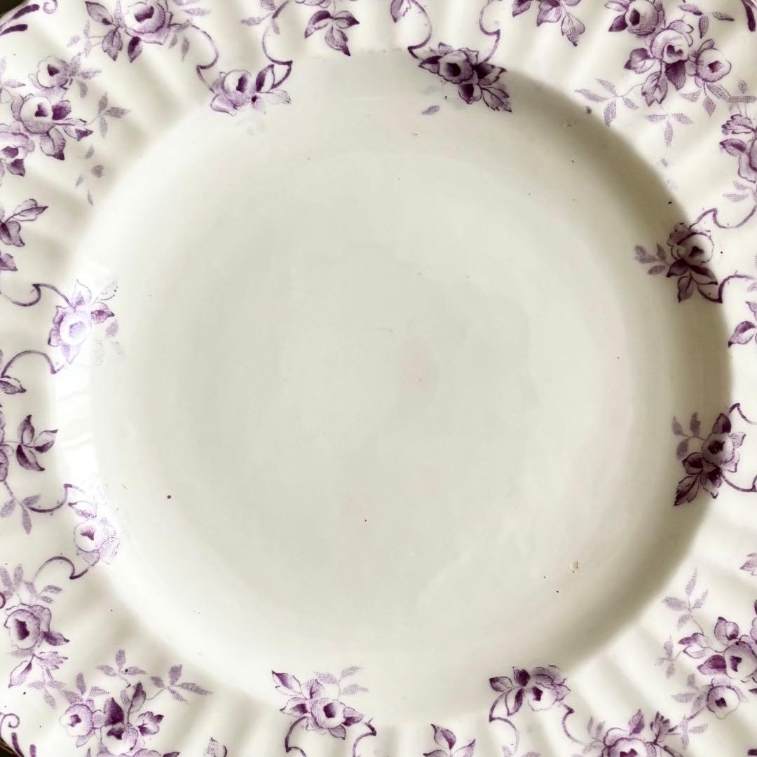 フランス製アンティーク　Chevilly France　美しいプレート【稀少品】