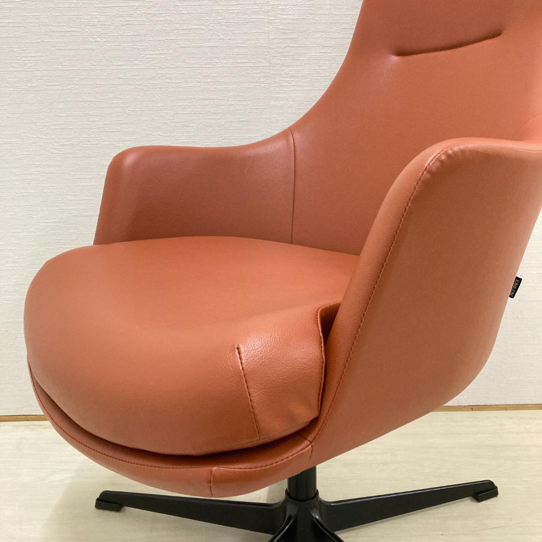 展示品　KAWAJUN RATALS ラタルスソファ 回転式　椅子　チェア