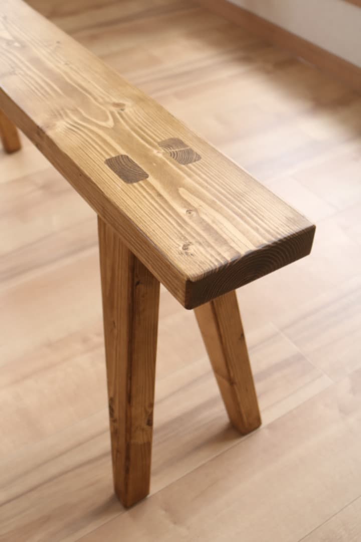 〆1/31 WHITE_WOOD_BENCH #1