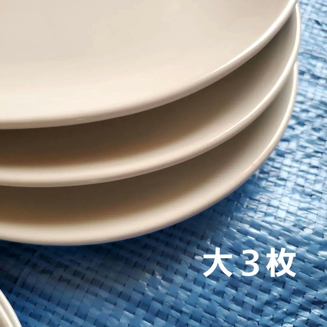 白色無地オーバル皿セット（大中小セット販売）