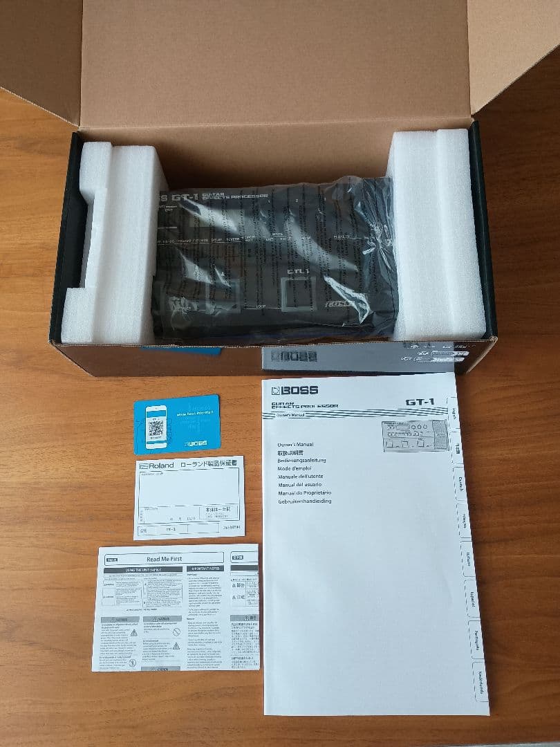 BOSS GT-1 ギターエフェクター 本体 箱付き