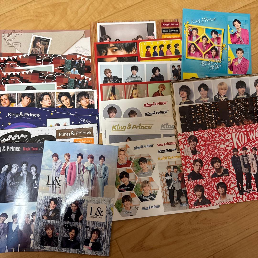 King & Prince 公式グッズセット
