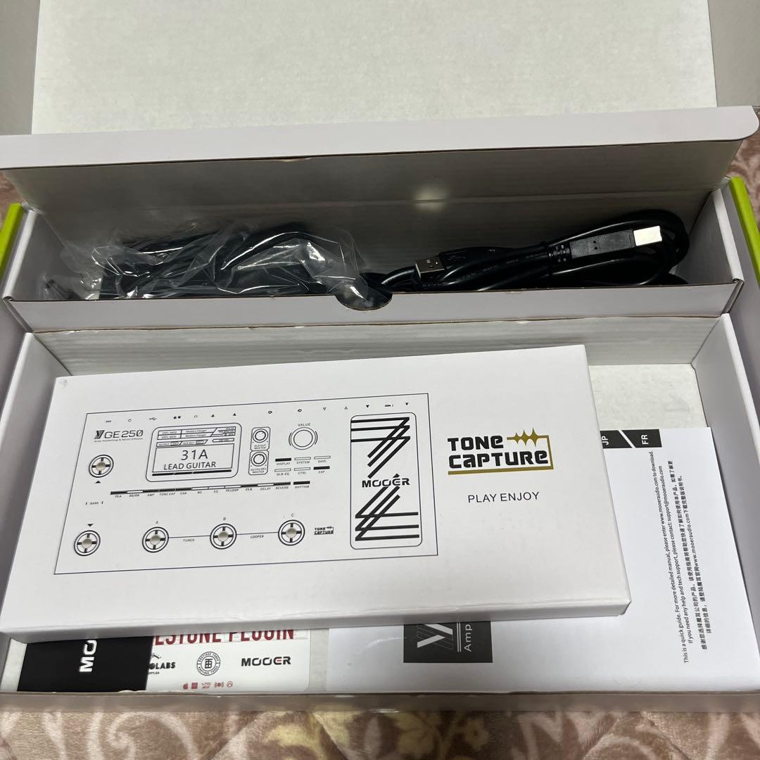 【美品】MOOER GE250 ギターエフェクター 本体