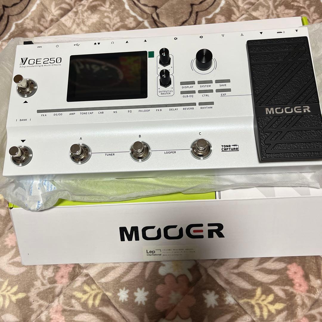 【美品】MOOER GE250 ギターエフェクター 本体