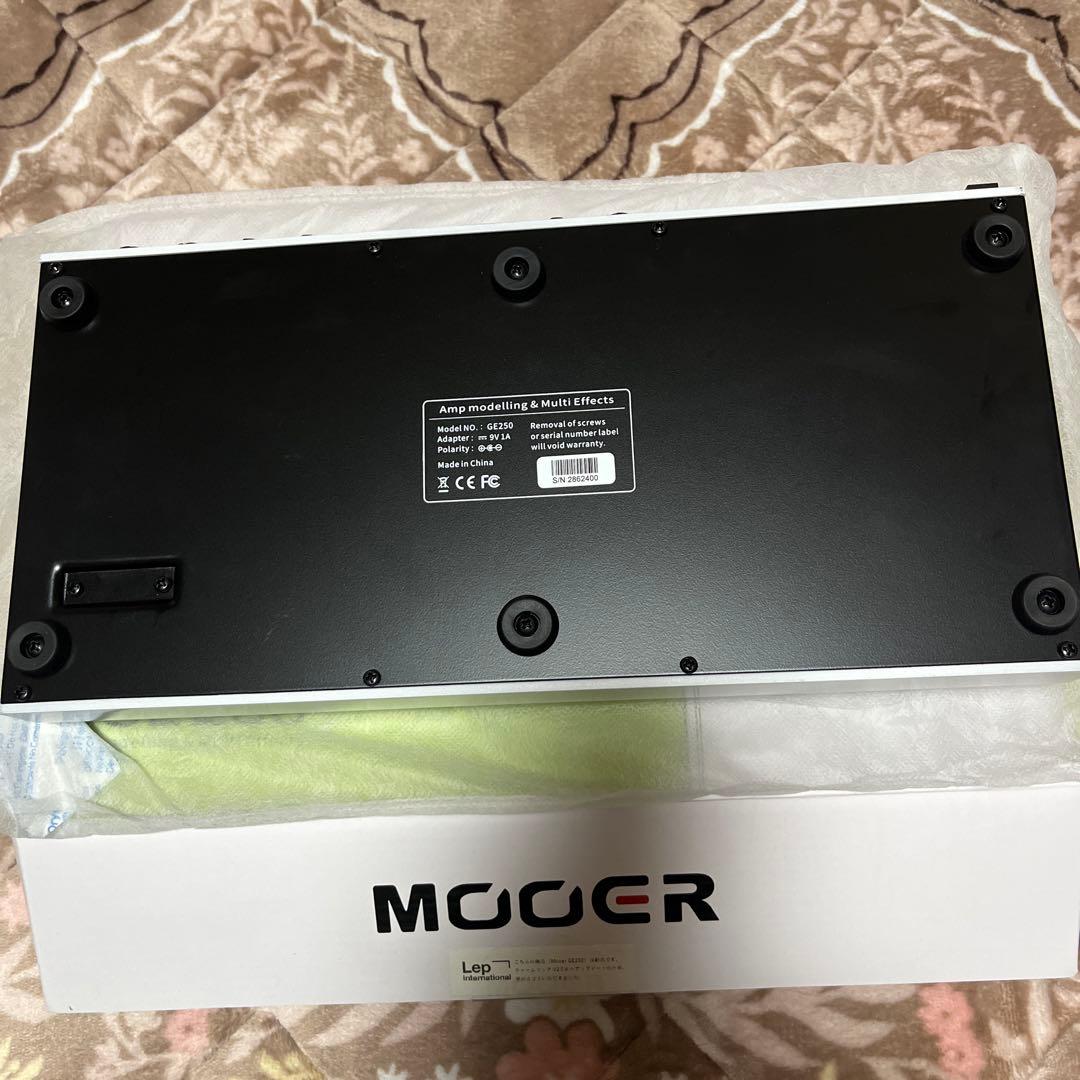 【美品】MOOER GE250 ギターエフェクター 本体