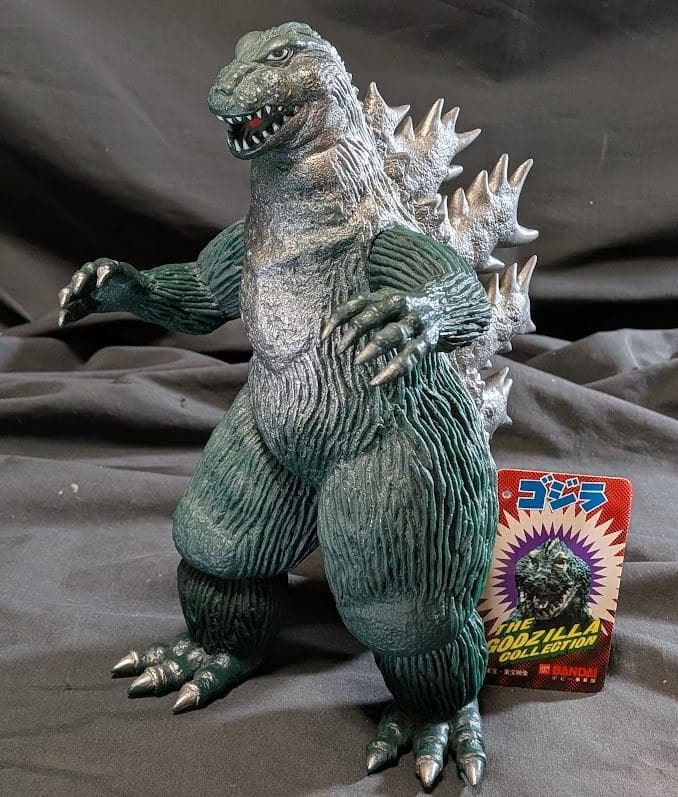 ゴジラ1962キンゴジ（バンダイ）未開封タグ付ソフビフィギュア