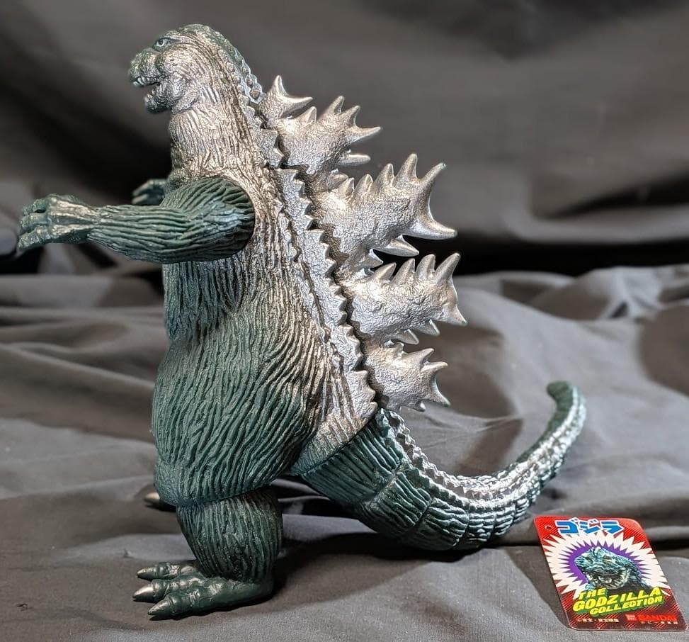 ゴジラ1962キンゴジ（バンダイ）未開封タグ付ソフビフィギュア
