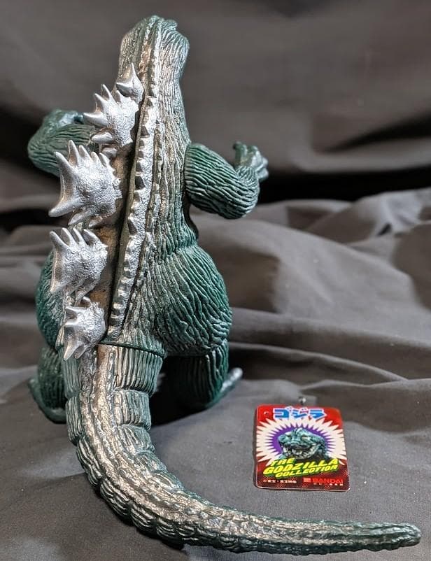 ゴジラ1962キンゴジ（バンダイ）未開封タグ付ソフビフィギュア