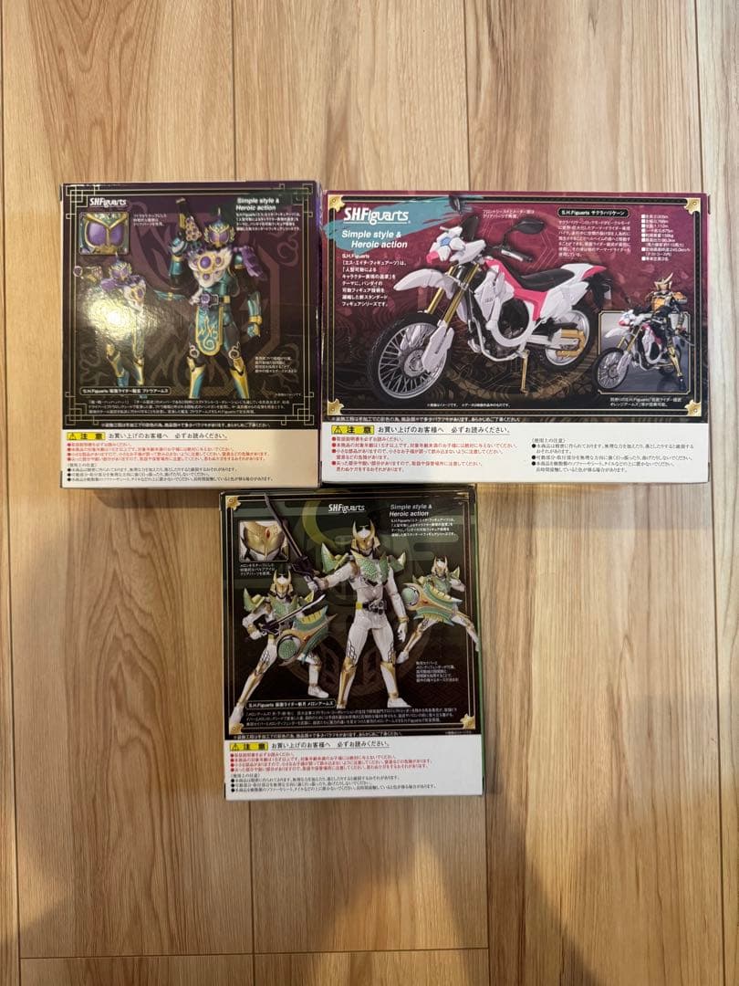 【未開封】S.H.Figuarts 仮面ライダー斬月 龍玄 他 3点セット