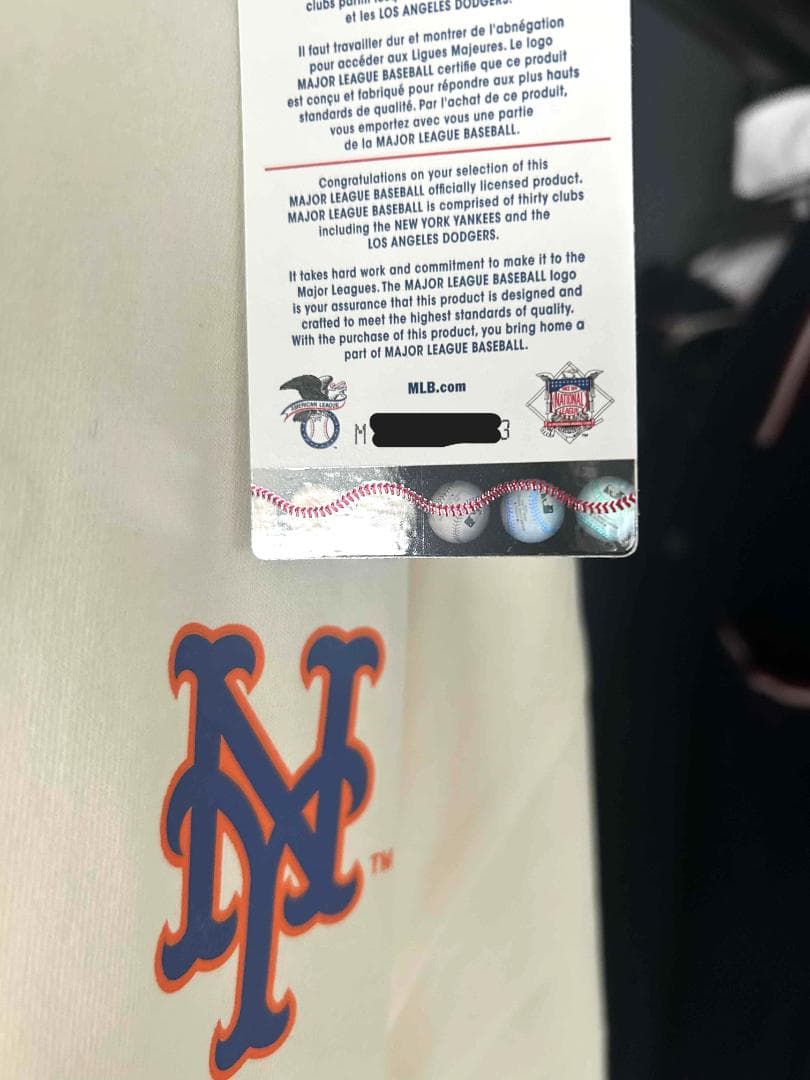 限定品　新品未開封　BLACKPINK×MLB　Tシャツ　NYメッツ　Sサイズ